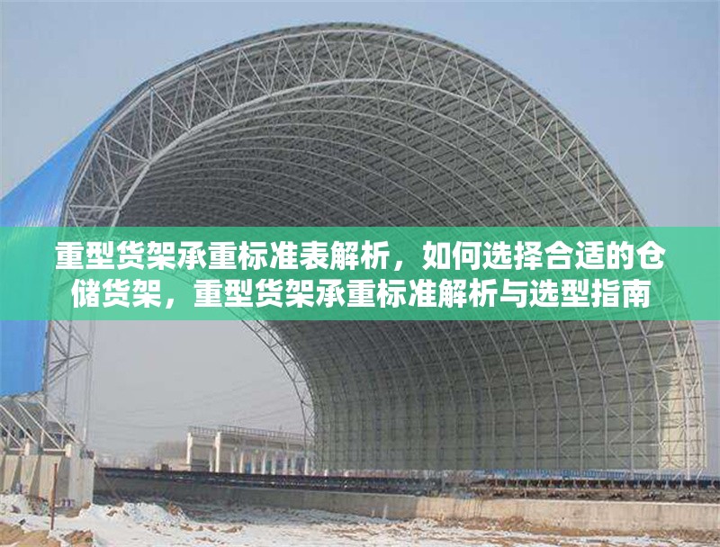 重型貨架承重標準表解析，如何選擇合適的倉儲貨架，重型貨架承重標準解析與選型指南