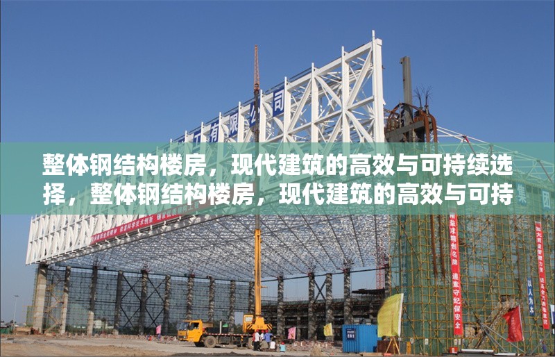 整體鋼結構樓房，現代建筑的高效與可持續選擇，整體鋼結構樓房，現代建筑的高效與可持續解決方案