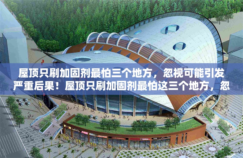 屋頂只刷加固劑最怕三個地方，忽視可能引發嚴重后果！屋頂只刷加固劑最怕這三個地方，忽視恐釀大禍！ 行業新聞
