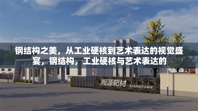 鋼結構之美，從工業硬核到藝術表達的視覺盛宴，鋼結構，工業硬核與藝術表達的