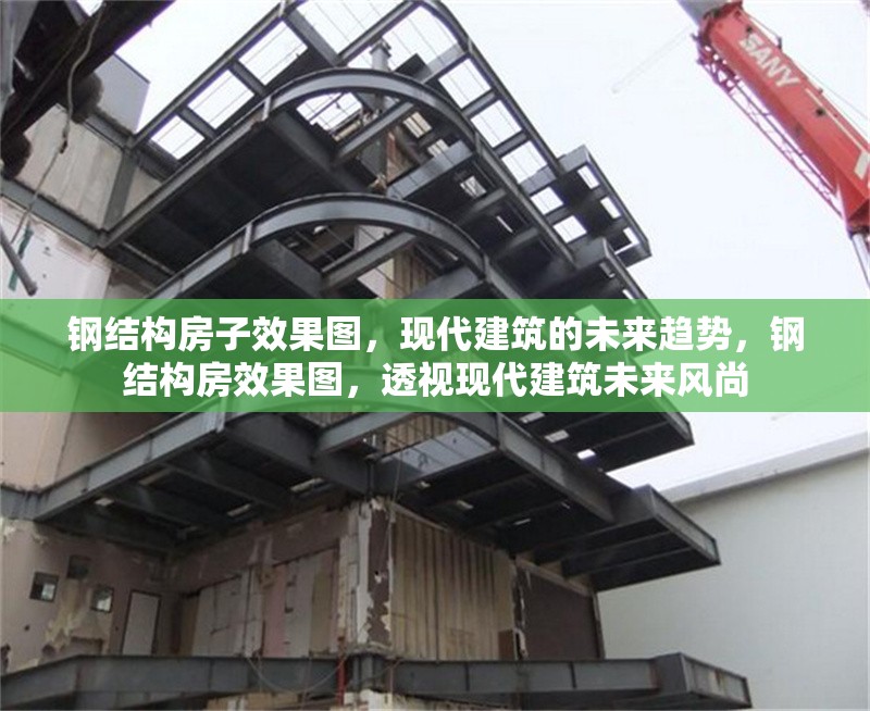 鋼結構房子效果圖，現代建筑的未來趨勢，鋼結構房效果圖，透視現代建筑未來風尚