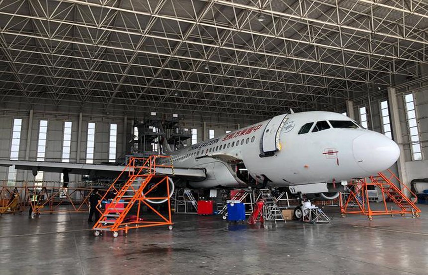 飛機維修廠房網架屋面