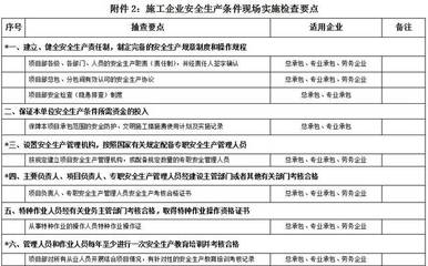 施工現場安全檢查執行要點，施工現場安全檢查關鍵要點與執行指南 行業新聞 第2張